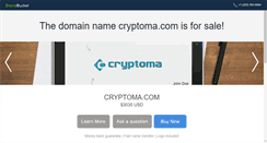 Desktop Screenshot of cryptoma.com